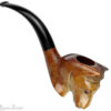 183669b.jpg Italian Bent Horse Figural UNSMOKED Estate Pipe