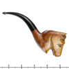 183669c.jpg Italian Bent Horse Figural UNSMOKED Estate Pipe