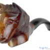 183669g.jpg Italian Bent Horse Figural UNSMOKED Estate Pipe