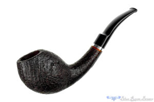 255089a.jpg Pipes and Tobacco Magazine 2004 Pipe of the Year (Hans "Former" Nielsen/Tom Eltang) Bent Sandblast Egg with Nickel Estate Pipe