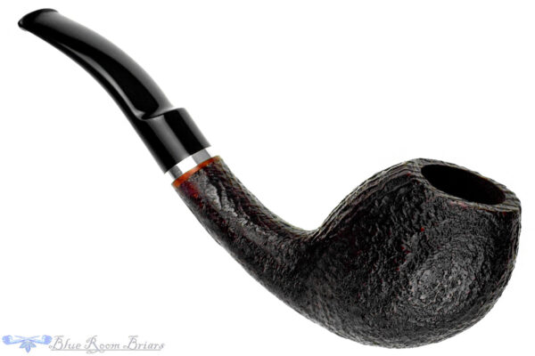 Pipes and Tobacco Magazine 2004 Pipe of the Year (Hans "Former" Nielsen/Tom Eltang) Bent Sandblast Egg with Nickel Estate Pipe