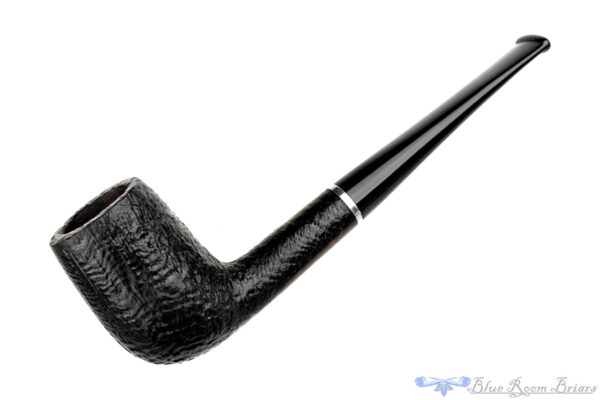 Georg Jensen 05 Sandblast Billiard with Aluminum Estate Pipe