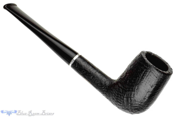 Georg Jensen 05 Sandblast Billiard with Aluminum Estate Pipe