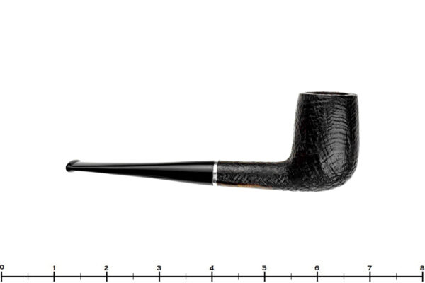 Georg Jensen 05 Sandblast Billiard with Aluminum Estate Pipe