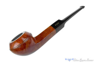 256555a.jpg Pipe By Lee Limited Edition Three-Star Bulldog (Metal Filter) UNSMOKED Estate Pipe